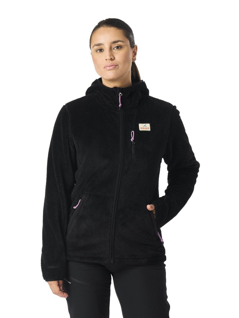 Polar Andesgear Mujer New Navarino Negro