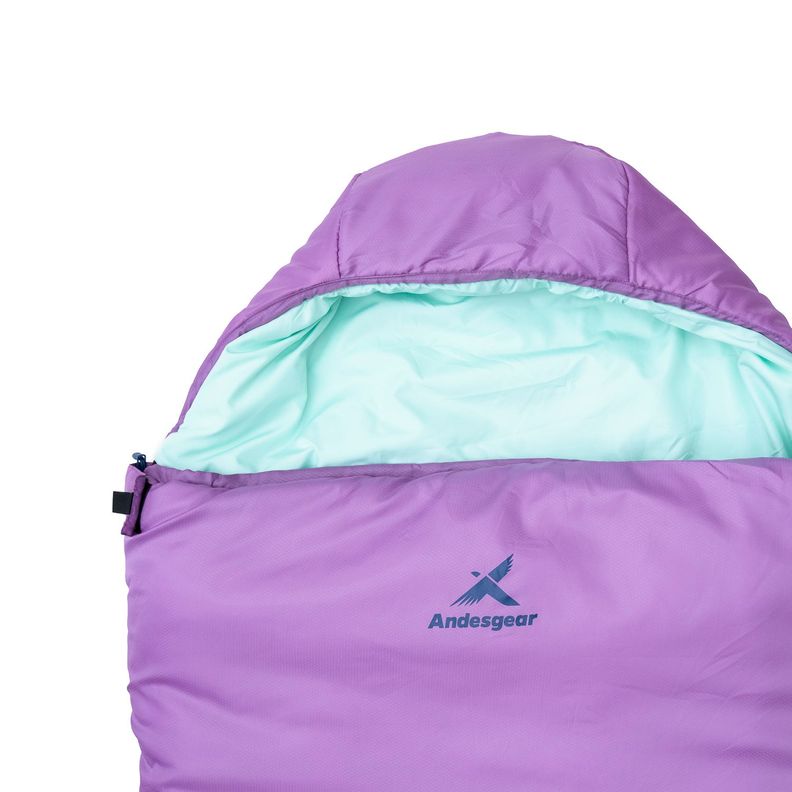 Saco De Dormir Andesgear Mujer Lonquimay -4° Violeta-1