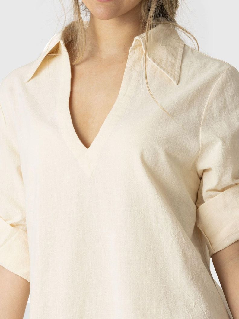 Vestido Kivül Mujer Veka Beige-4