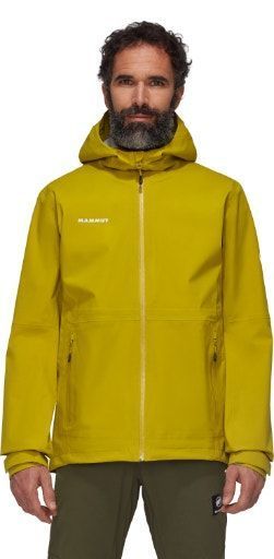 Chaqueta Mammut Hombre Impermeable Linard Guide Hs Hooded Amarillo-0