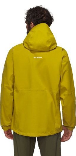 Chaqueta Mammut Hombre Impermeable Linard Guide Hs Hooded Amarillo-1