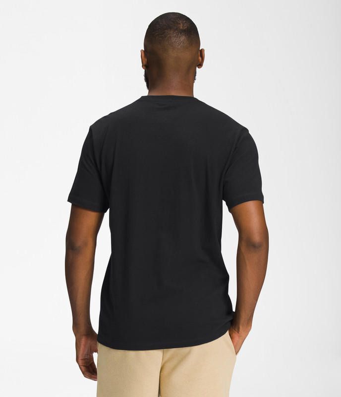 Polera The North Face Hombre Manga Corta Half Dome Negro-1