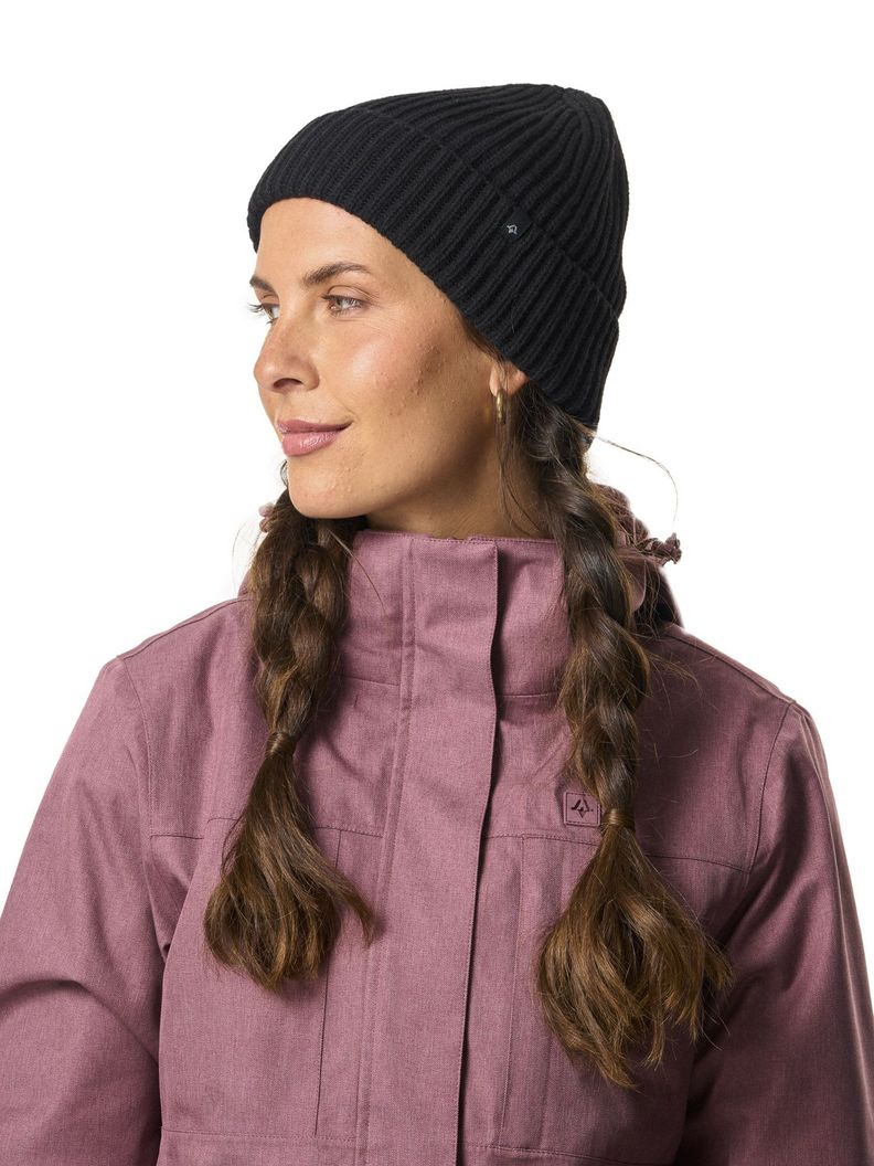 Gorro Kivul Unisex Beanie Waffle Negro-1