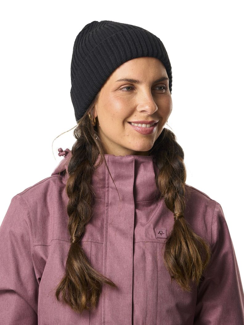 Gorro Kivul Unisex Beanie Waffle Negro-2