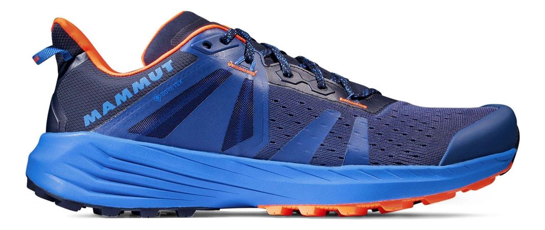 Zapatilla Mammut Hombre Saentis Tr Low Gtx Azul-1