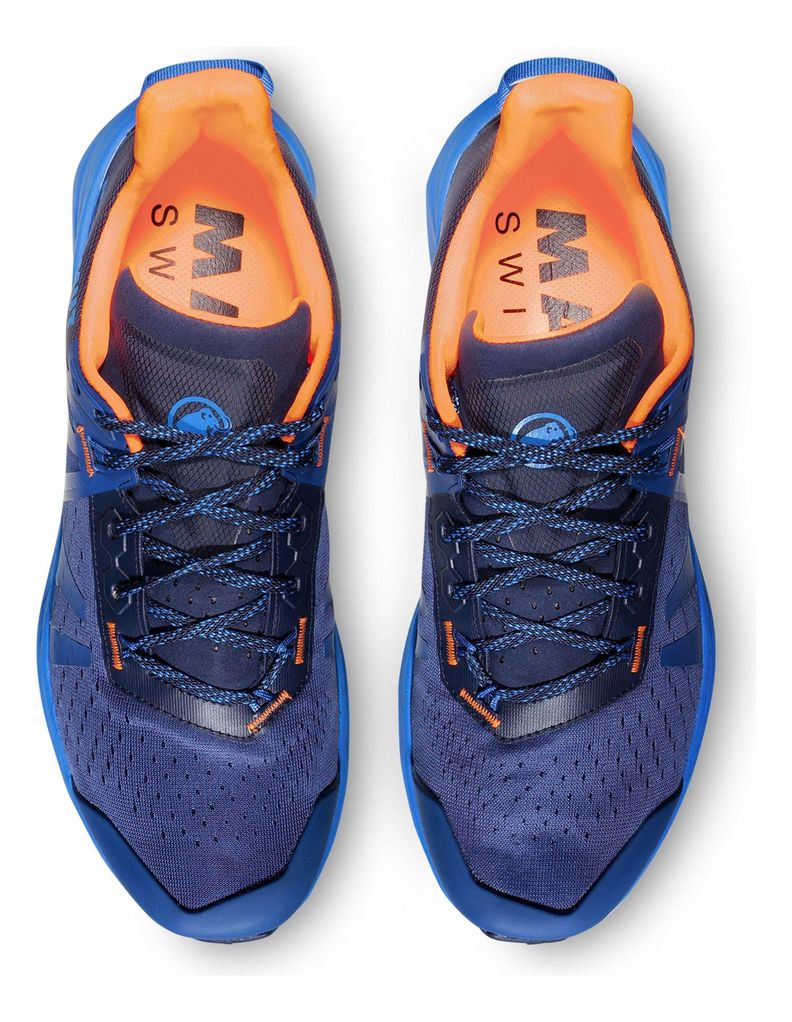 Zapatilla Mammut Hombre Saentis Tr Low Gtx Azul-3