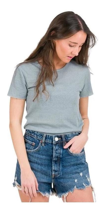 Polera Kivül Mujer Preti Reciclada Gris