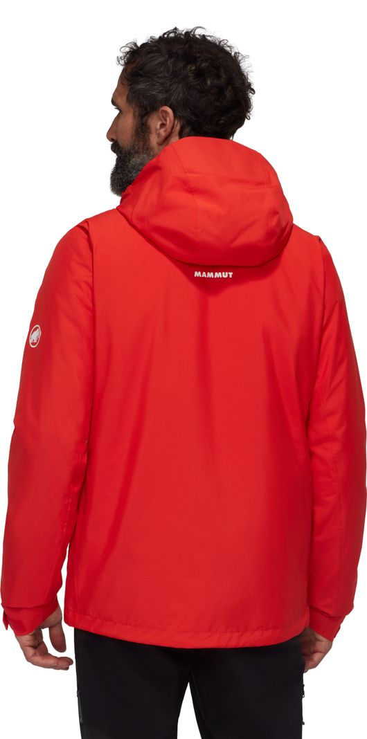 Chaqueta Mammut Hombre Alto Light 3 In 1 Hs Hooded Rojo-2