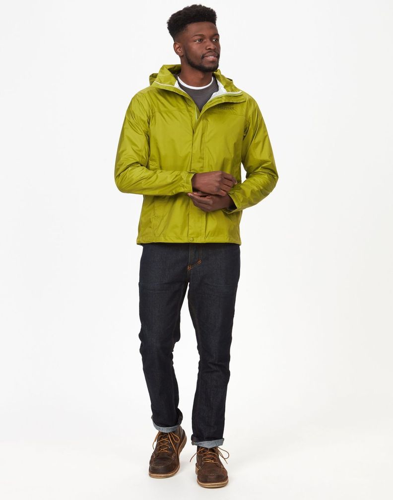 Chaqueta Marmot Hombre Precip Eco Jacket Verde-2