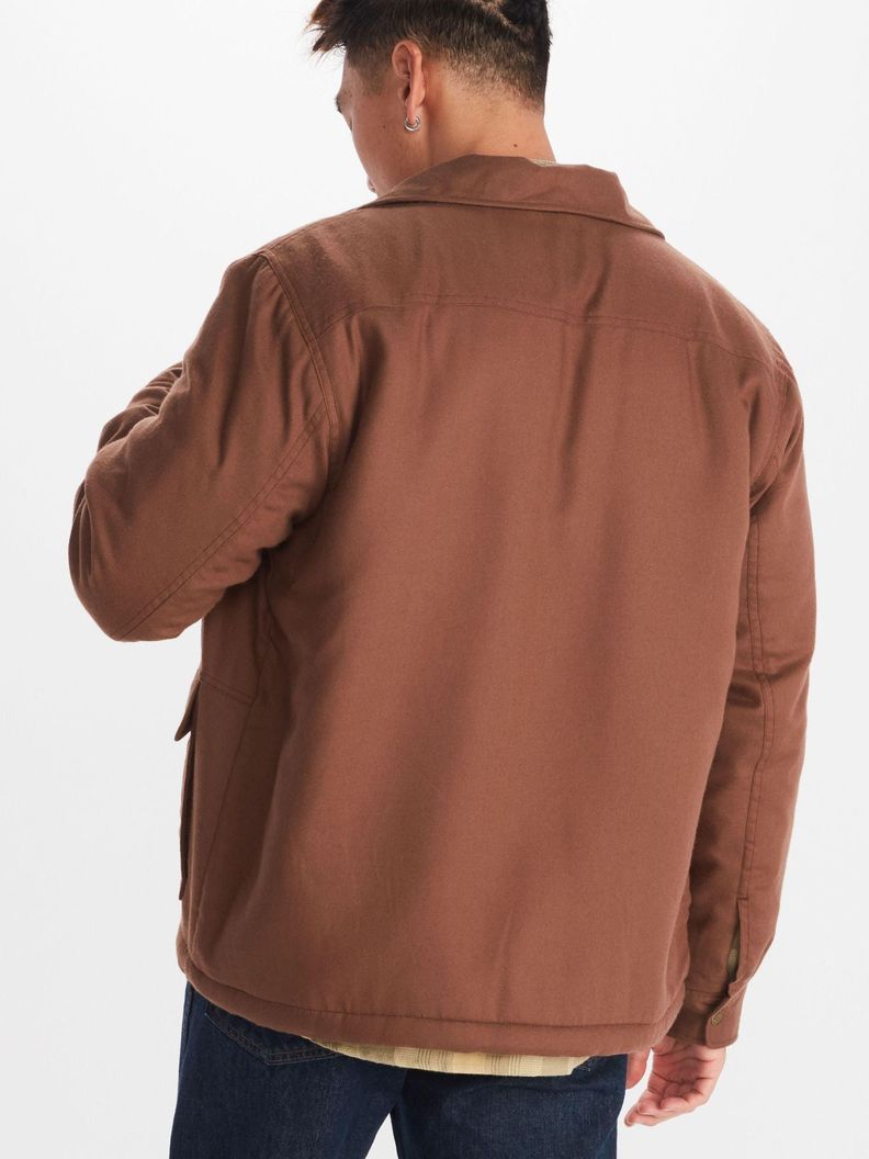Chaqueta Marmot Hombre Ridgefield Sherpa Cafe Café-1