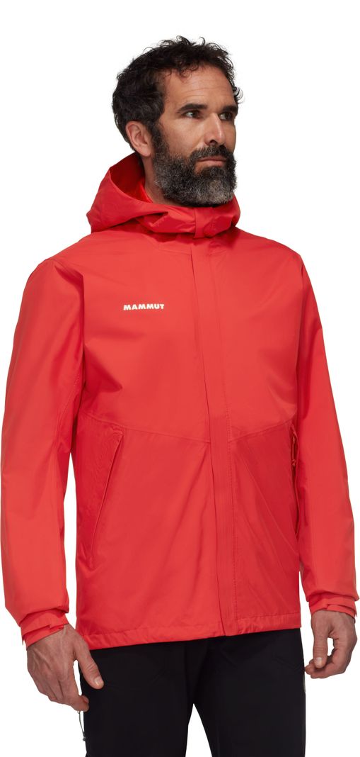 Chaqueta Mammut Hombre Alto Hs Hooded Naranja-0