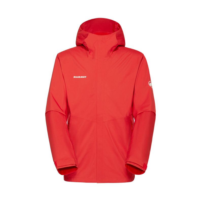 Chaqueta Mammut Hombre Alto Hs Hooded Naranja-3