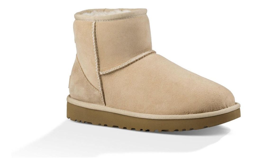 Bota UGG Mujer Classic Mini Ii Beige-0