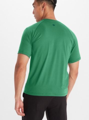 Polera Hombre Marmot Windridge Ss Verde-1