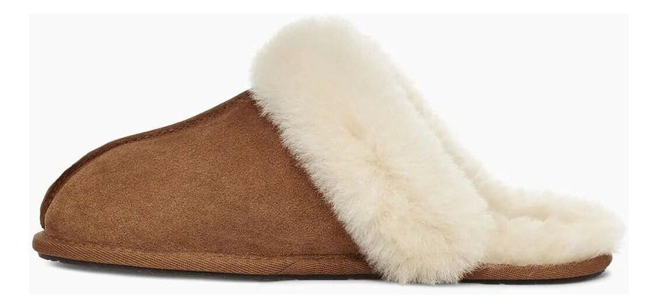 Pantufla UGG Mujer Scuffette II UGCHE Café-2