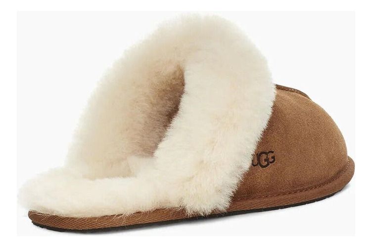 Pantufla UGG Mujer Scuffette II UGCHE Café-3
