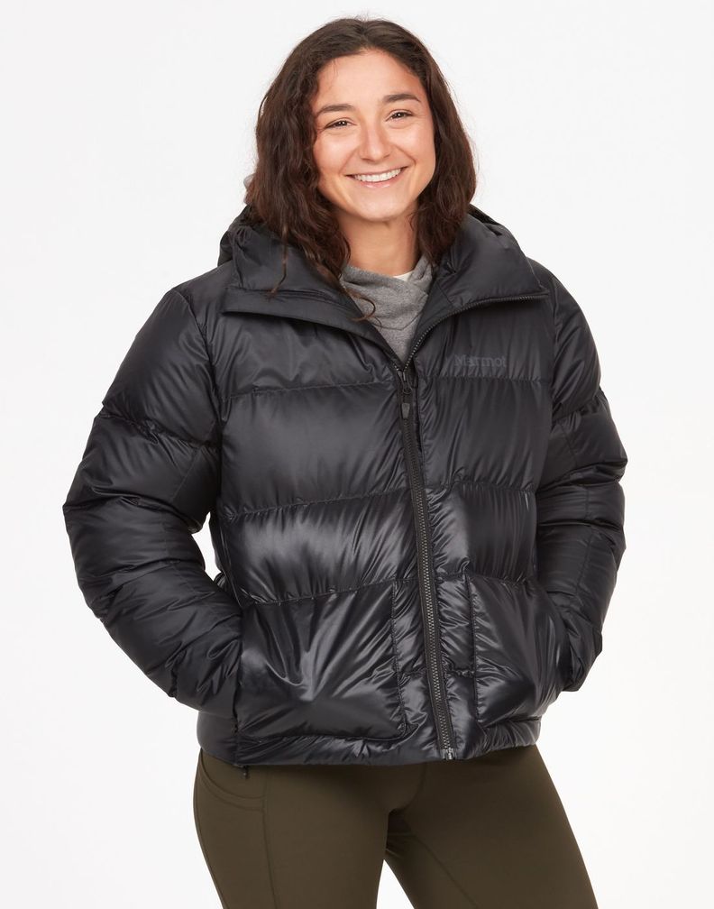 Chaqueta Marmot Mujer W Guides Down Hoody Negro-0