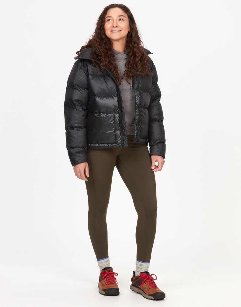 Chaqueta Marmot Mujer W Guides Down Hoody Negro-2