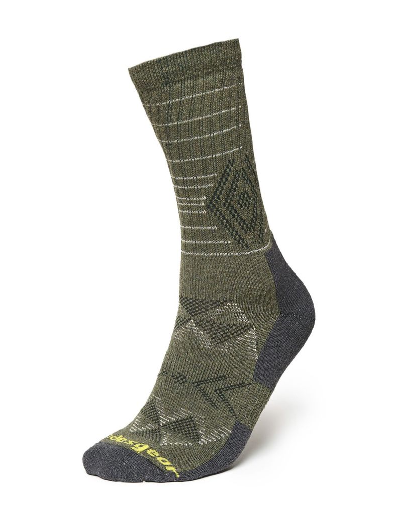 Calcetin Andesgear Unisex Hiking Mid Crew Verde