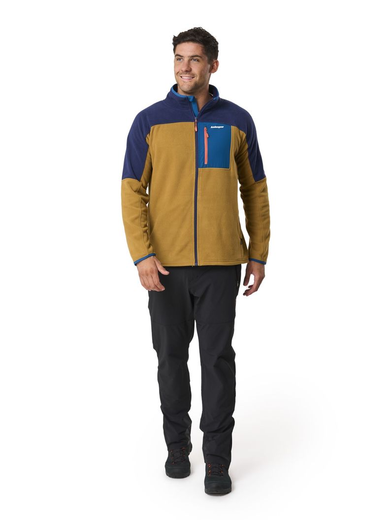 Polar Andesgear Hombre New Maihue Fullzip - Amarillo-0