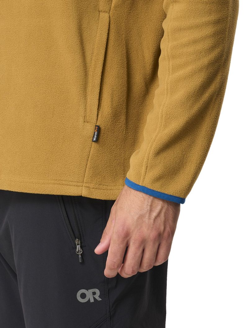 Polar Andesgear Hombre New Maihue Fullzip - Amarillo-4