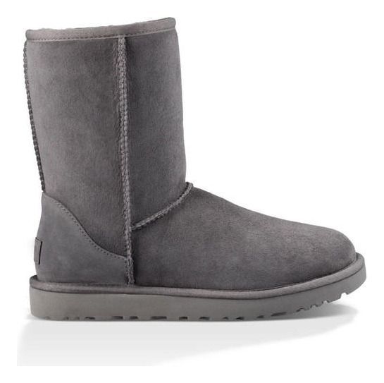 Bota UGG Mujer Classic Short Ii Gris-1