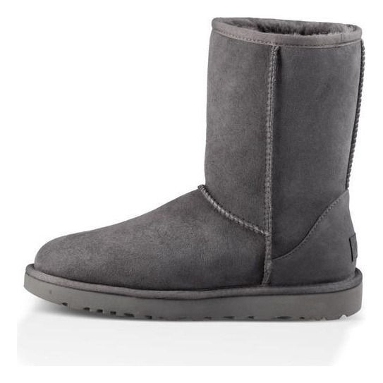 Bota UGG Mujer Classic Short Ii Gris-2
