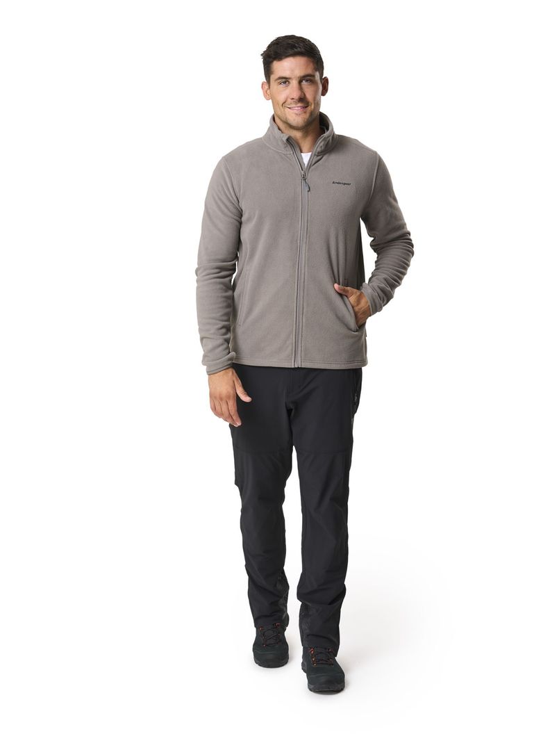 Polar Andesgear Hombre Maihue Fullzip - Gris
