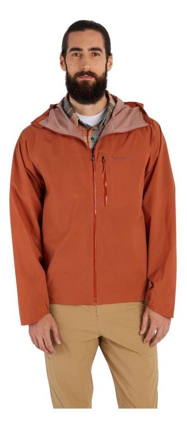 Chaqueta Marmot Hombre Impermeable Superalloy Naranjo-0