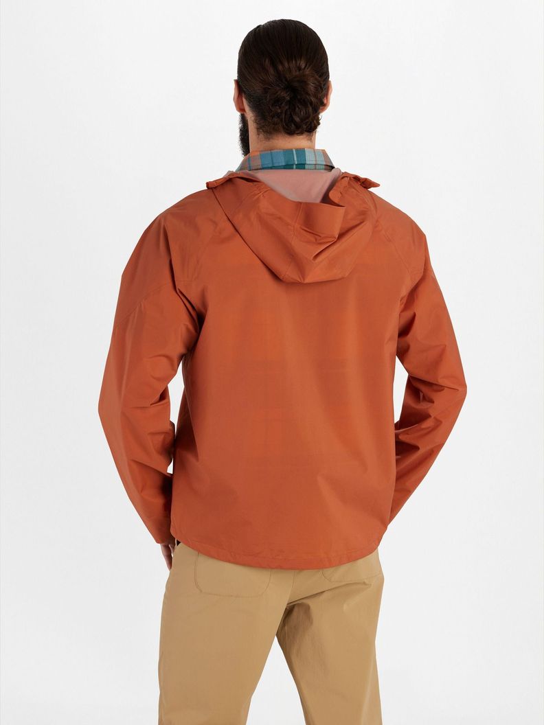 Chaqueta Marmot Hombre Impermeable Superalloy Naranjo-1