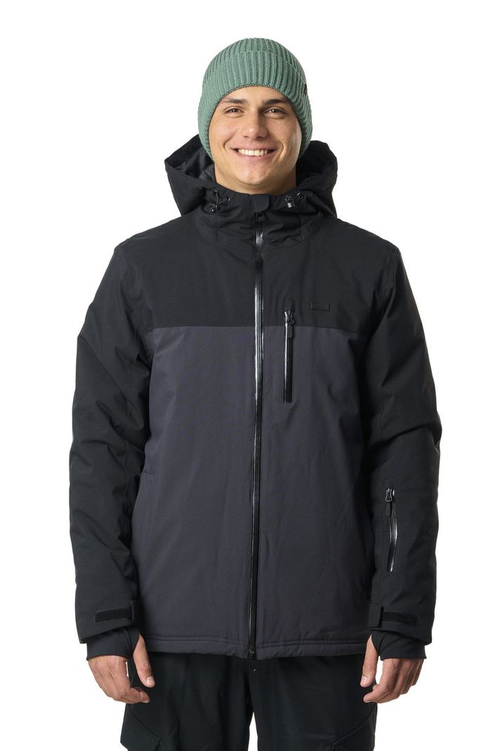 Chaqueta Kivul Hombre Koris Nieve Reciclada Negra-2