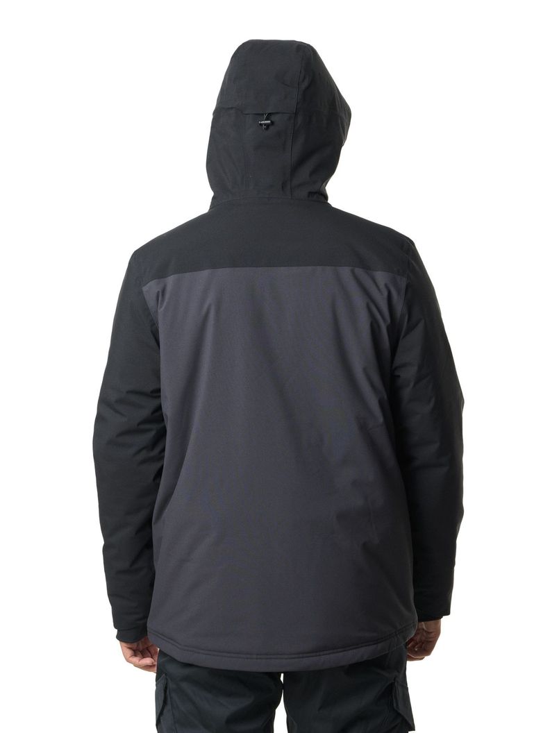 Chaqueta Kivul Hombre Koris Nieve Reciclada Negra-3