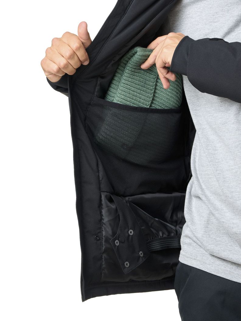 Chaqueta Kivul Hombre Koris Nieve Reciclada Negra-9