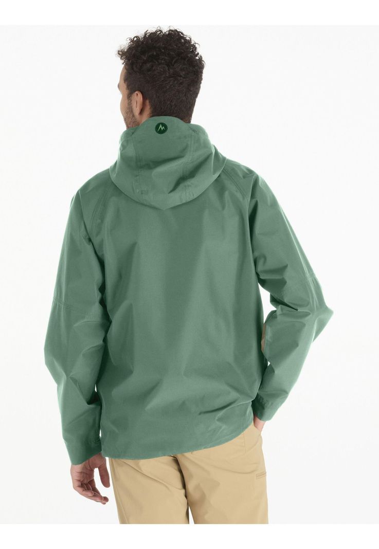 Chaqueta Marmot Hombre Impermeable Cascade Verde-2