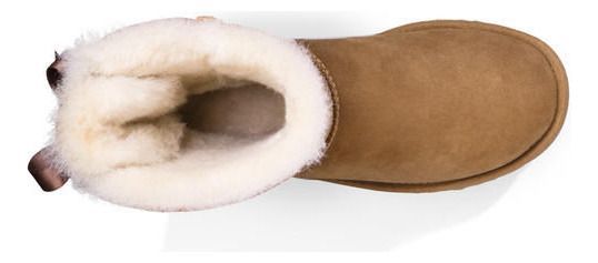Bota UGG Mujer Bailey Bow II UGCHE Café-4