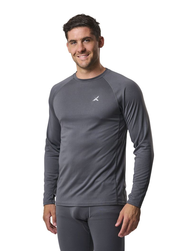 Primera Capa Andesgear Hombre Trekking Top - Gris-0