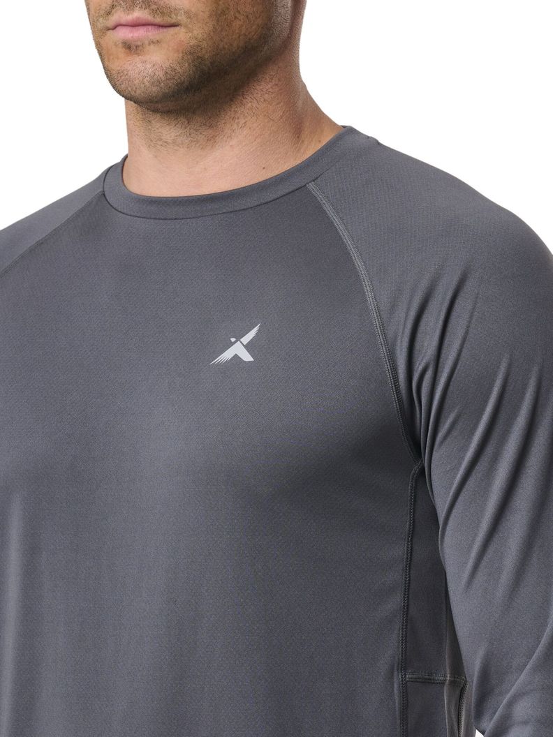 Primera Capa Andesgear Hombre Trekking Top - Gris-3