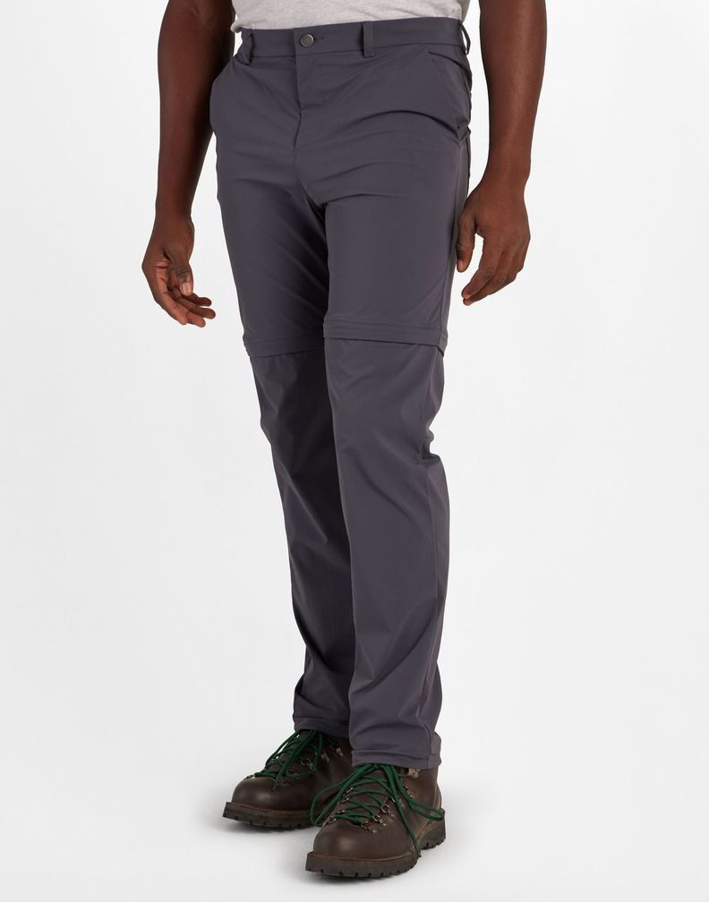 Pantalones Marmot Hombre Arch Rock Convertible Pant Gris-0