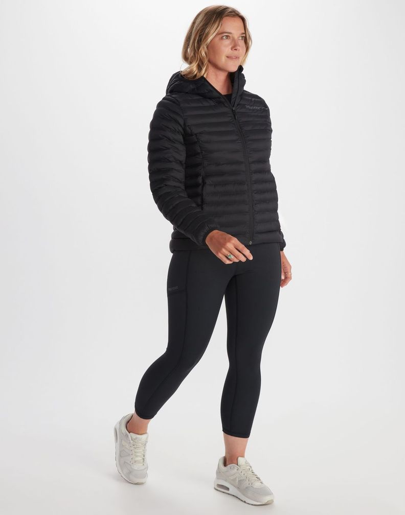 Chaqueta Marmot Mujer W Echo Featherless Hoody Negro-2
