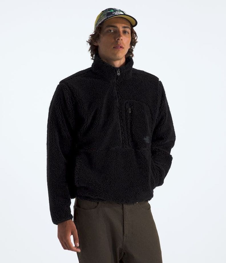 Polar The North Face Hombre Extreme Pile Pullover 2 Negro-0