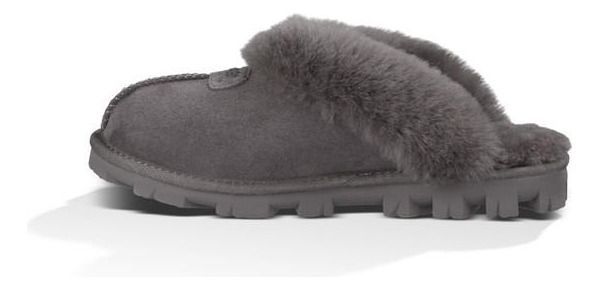 Pantufla UGG Mujer Coquette UGGREY Gris-2