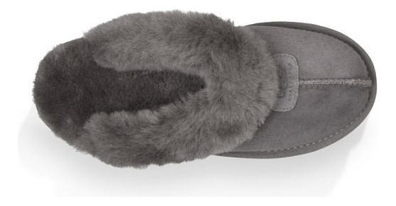 Pantufla UGG Mujer Coquette UGGREY Gris-4