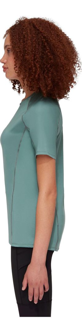 Primera Mammut Mujer Capa Selun Fl T-shirt Logo Verde-1