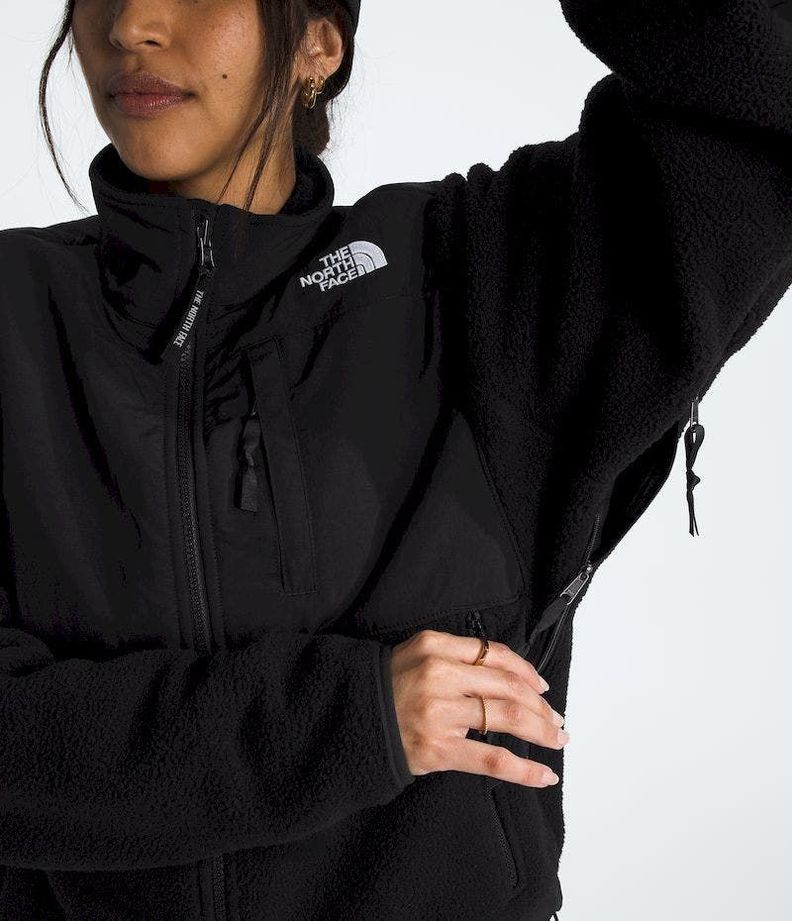Polar The North Face Mujer Retro Denali Negro-5