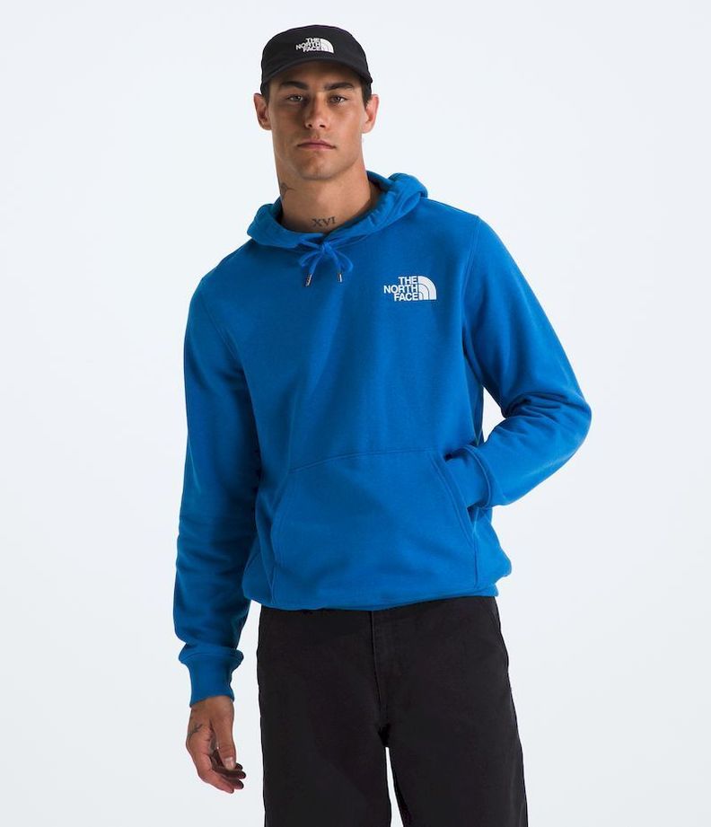 Poleron The North Face Hombre Box Nse Pullover Hoodie Azul-1