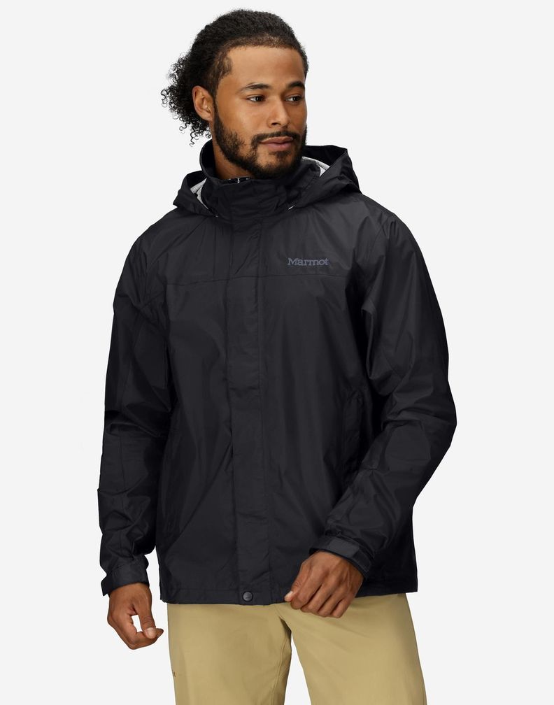 Chaqueta Marmot Hombre Precip Eco Jacket Negro-4