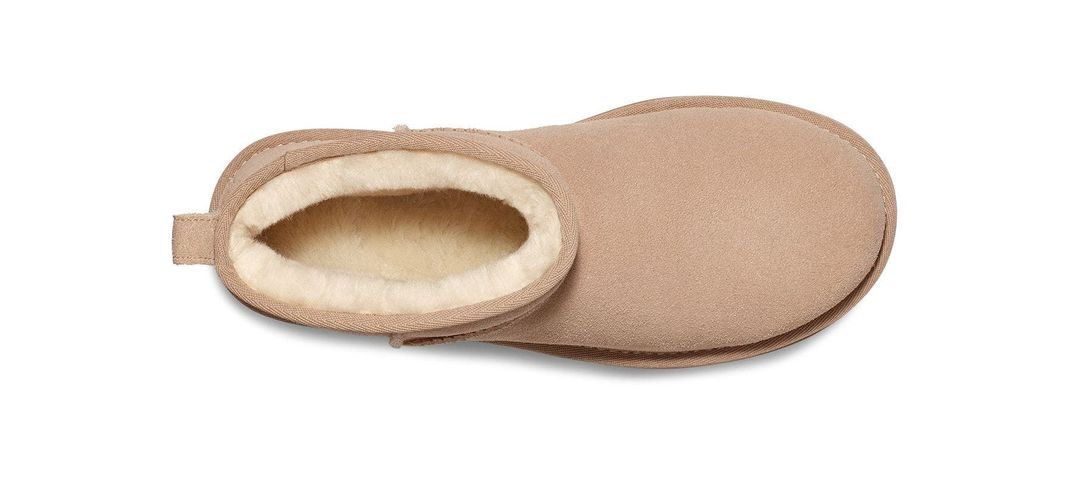 Bota Ugg Mujer Classic Ultra Mini Platform Beige-4