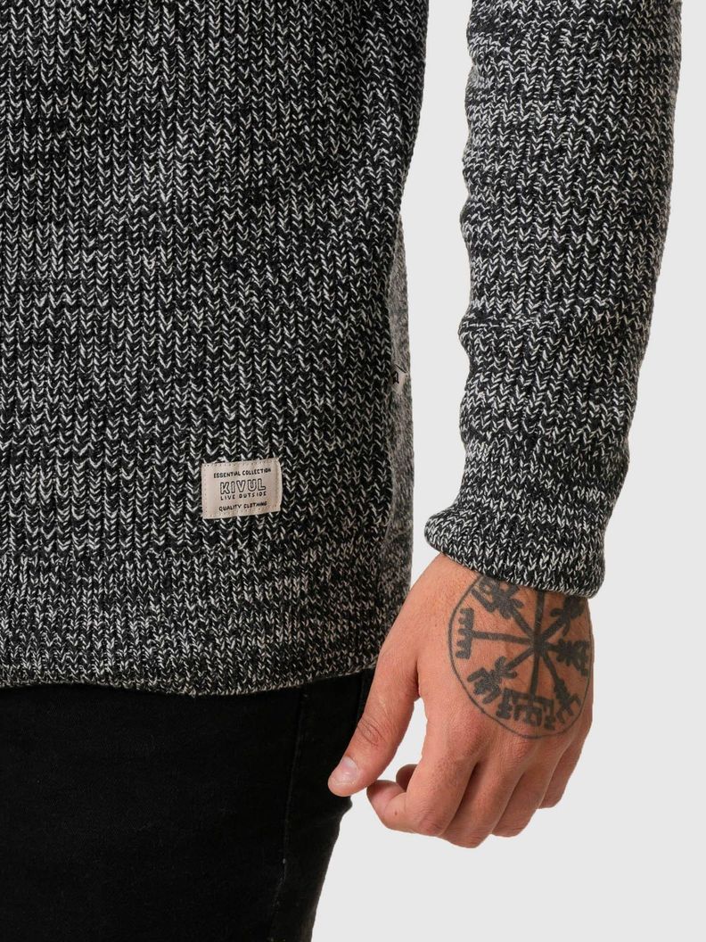 Chaleco Kivül Hombre Lapos KV082 Negro-3