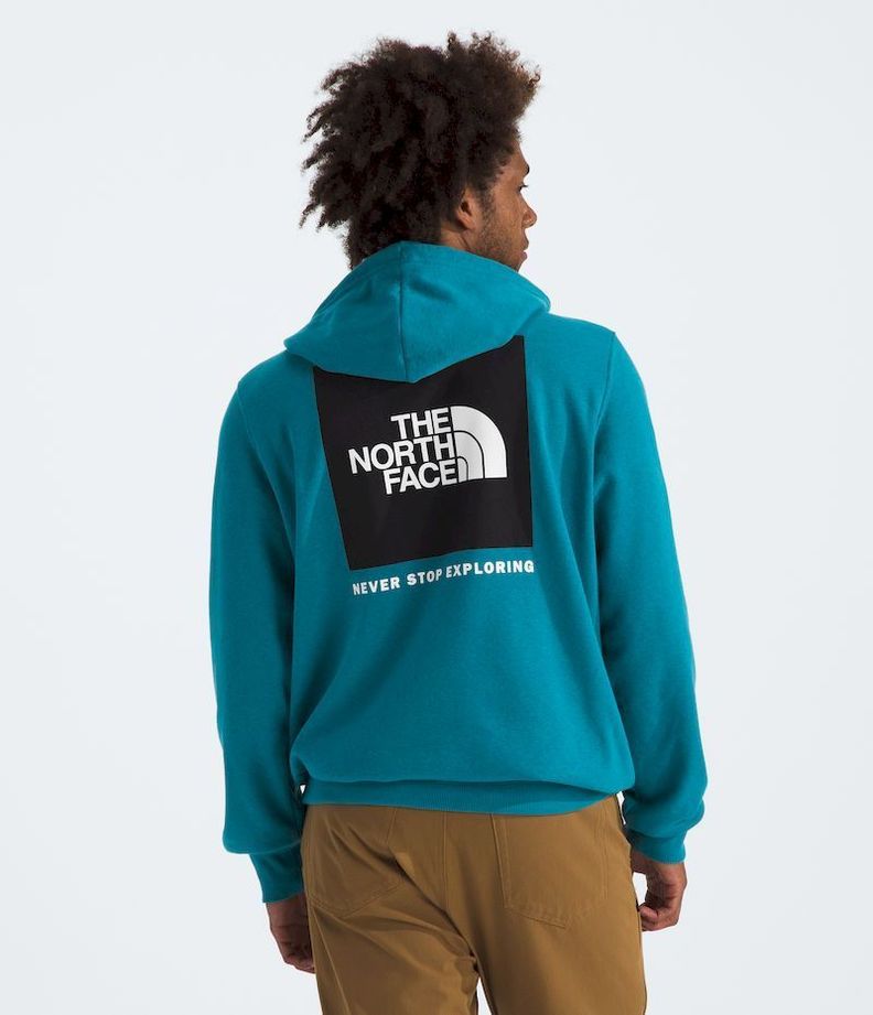 Poleron The North Face Hombre Box Nse Pullover Azul petróleo -0