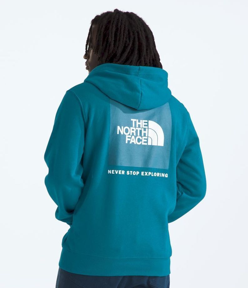 Poleron The North Face Hombre Box Nse Pullover - Turquesa-0